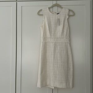 J.crew tweed sheath dress 4 marine salt